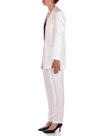Manila Grace Pantaloni Beige da donna