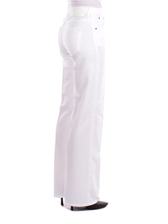 Dondup Pantaloni Bianco da donna