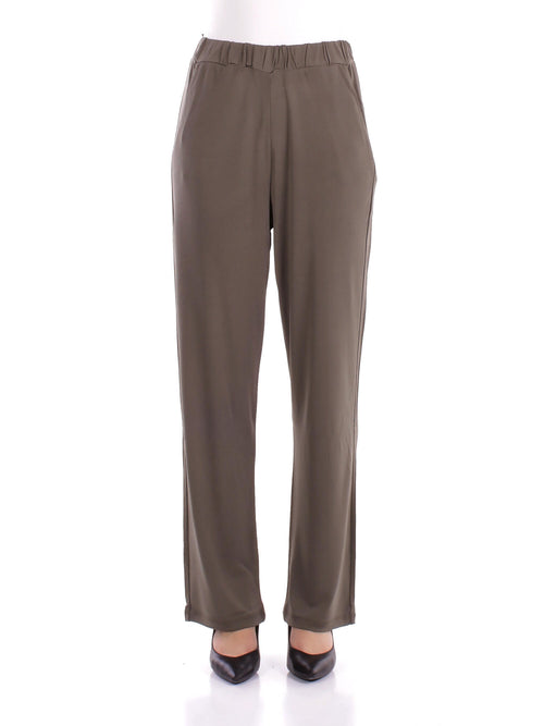 MM MAX MARA Pantaloni Verde scuro da donna