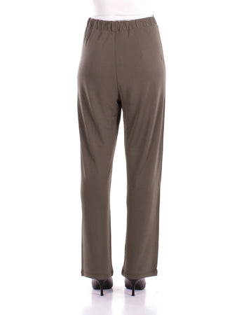 MM MAX MARA Pantaloni Verde scuro da donna