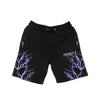PHOBIA Pantalone Corto Tuta Uomo Blue Lightning Shorts Black/blue da uomo