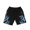 PHOBIA Pantalone Corto Tuta Uomo Light Blue Lightning Shorts Black/light Blue da uomo