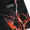PHOBIA Costume Pantaloncino Uomo Lightning Swimwear Black/red da uomo