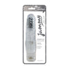 Vibratore realistico Jammy Jelly Glitter Crushy Clear 19 cm