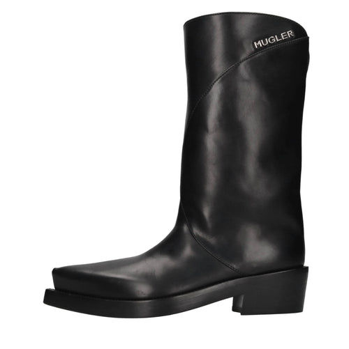 MUGLER Stivali Nero da donna