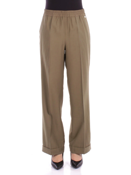 Liu Jo Pantaloni Verde da donna
