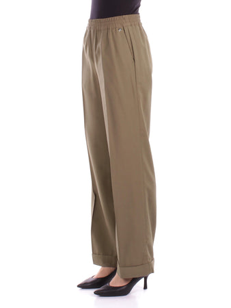 Liu Jo Pantaloni Verde da donna