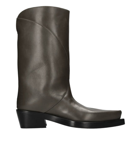 MUGLER Stivali Verde da uomo