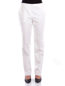 Emporio Armani Pantaloni Bianco da donna