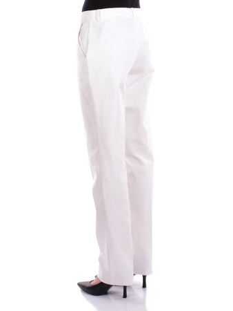 Emporio Armani Pantaloni Bianco da donna