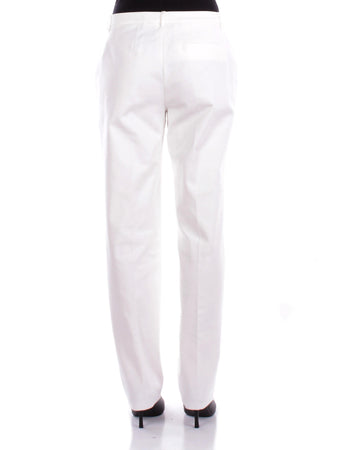 Emporio Armani Pantaloni Bianco da donna