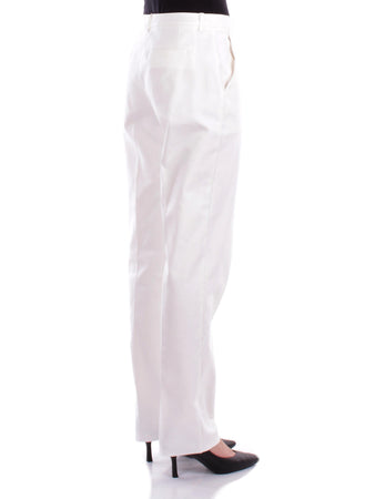 Emporio Armani Pantaloni Bianco da donna