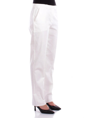Emporio Armani Pantaloni Bianco da donna