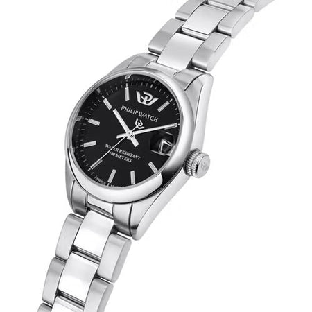 Orologio PHILIP WATCH donna Caribe datario acciaio / nero