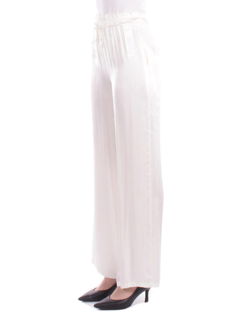 Manila Grace Pantaloni Beige da donna