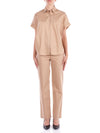 Manila Grace Pantaloni Beige da donna