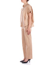 Manila Grace Pantaloni Beige da donna