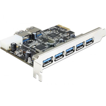 DeLOCK 89355 scheda di interfaccia e adattatore Interno USB 3.2 Gen 1 [3.1 Gen 1] (Delock PCI Express Card > 5 x external)