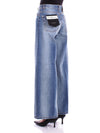 John Richmond Jeans Denim blu da donna