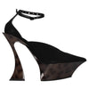 MUGLER Scarpe con Tacco Nero da donna