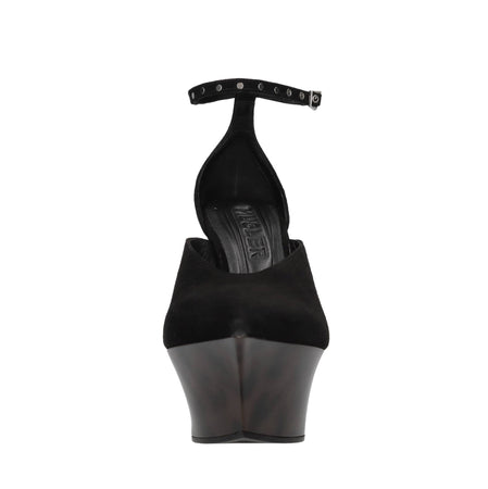 MUGLER Scarpe con Tacco Nero da donna