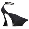 MUGLER Scarpe con Tacco Blu da donna