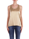 Manila Grace T-shirt e Polo Beige da donna