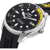 Orologio SECTOR uomo Oversize datario gomma nero / giallo