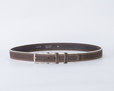 Bruce - Cintura Testa di Moro In Vera Pelle