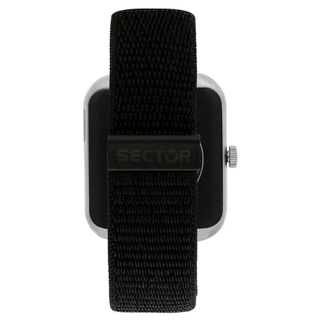 Smartwatch SECTOR S-03 Pro multi funzione digitale tessuto nero