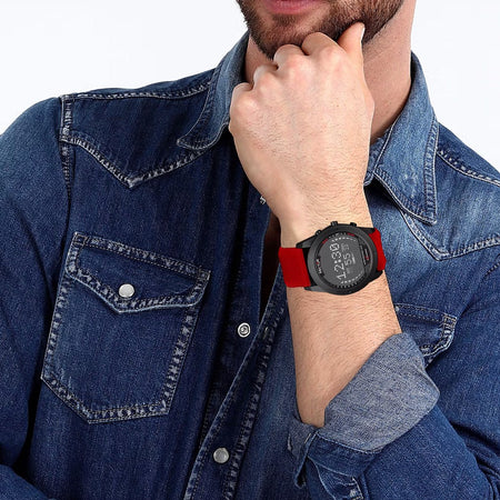 Orologio SECTOR uomo Ex-43 Digitale gomma rosso