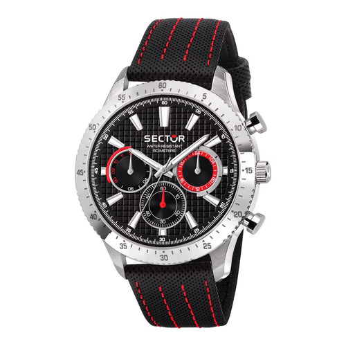 Orologio SECTOR uomo 270 multi funzione gomma nero