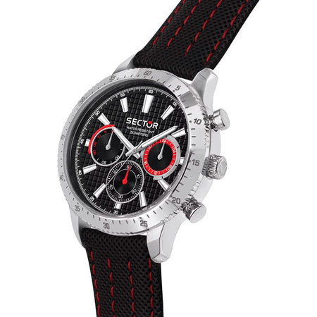 Orologio SECTOR uomo 270 multi funzione gomma nero