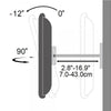 Supporto a Muro per TV LED LCD 23-55'' Full Motion Braccio Doppio