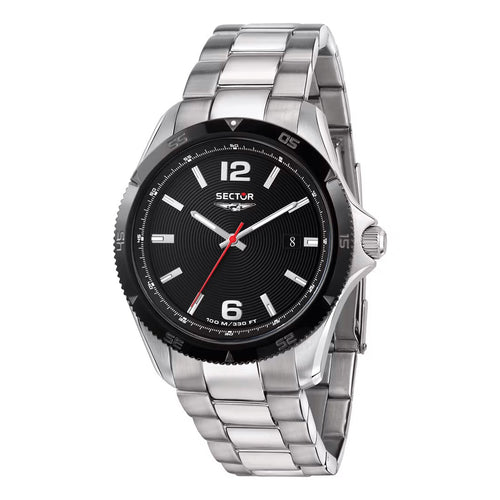 Orologio SECTOR uomo 650 datario acciaio / nero