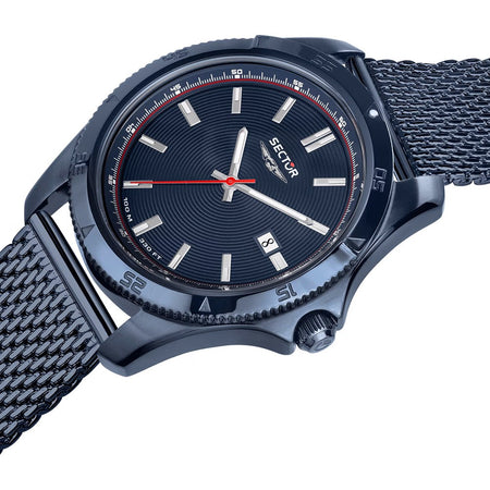 Orologio SECTOR uomo 650 datario acciaio blu