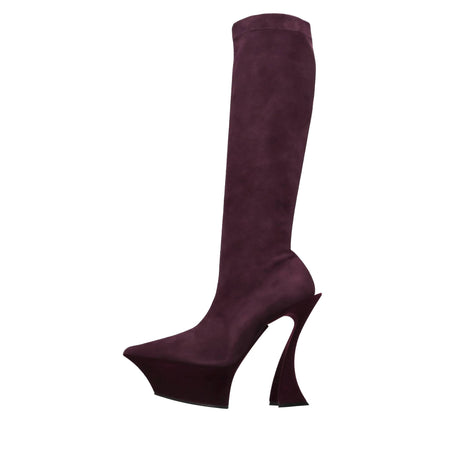 MUGLER Stivali Bordeaux da donna