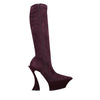 MUGLER Stivali Bordeaux da donna