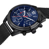 Orologio SECTOR uomo 670 multi funzione acciaio nero / blu