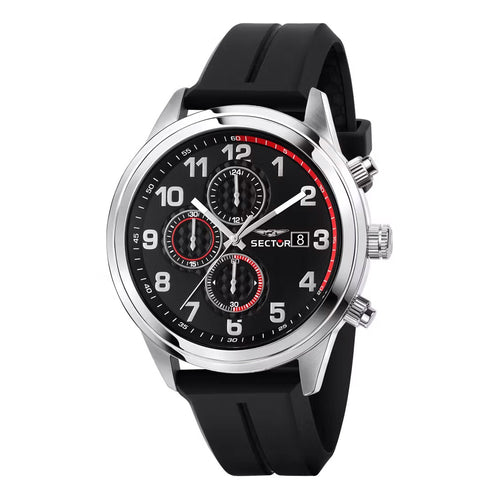 Orologio SECTOR uomo 670 cronografo gomma nero