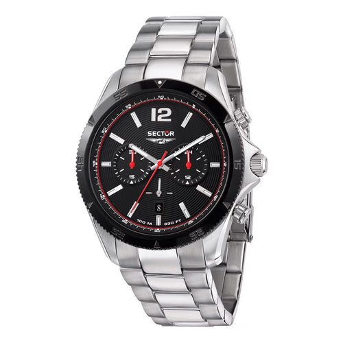 Orologio SECTOR uomo 650 cronografo acciaio / nero