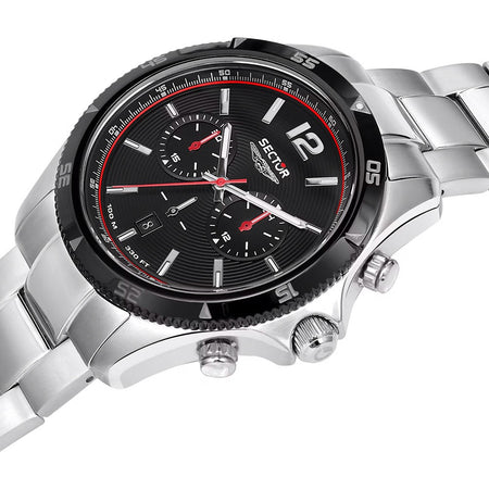 Orologio SECTOR uomo 650 cronografo acciaio / nero