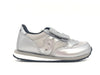 Saucony Baby Jazz bambina argento con doppio strappo
