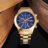 Orologio SECTOR uomo 670 cronografo acciaio dorato / blu