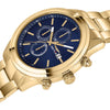 Orologio SECTOR uomo 670 cronografo acciaio dorato / blu