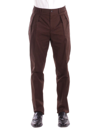 Tagliatore Pantaloni Cioccolato da uomo