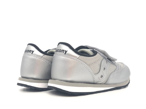 Saucony Baby Jazz bambina argento con doppio strappo