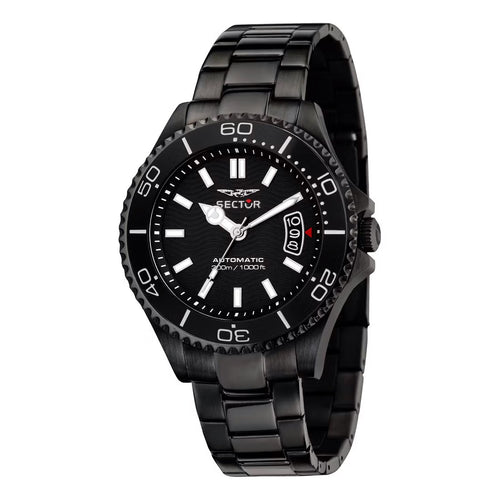 Orologio SECTOR uomo 230 Automatico day-date acciaio nero