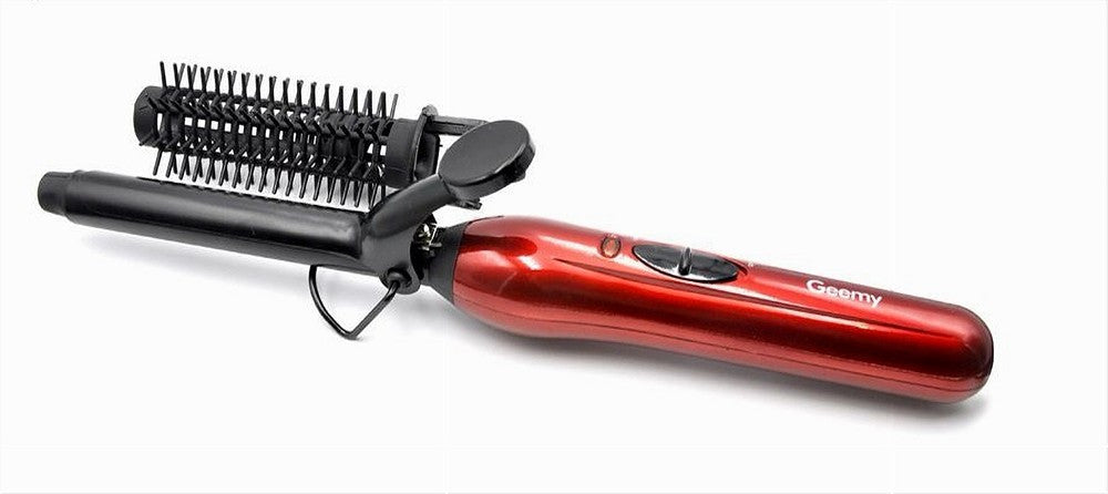 Ferro Piastra Arricciacapelli Professionale 2in1 Ricci Mossi Con Pettine Gm-2906