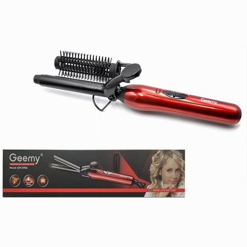 Ferro Piastra Arricciacapelli Professionale 2in1 Ricci Mossi Con Pettine Gm-2906